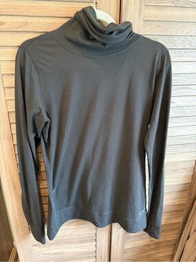Burton Black Turtleneck Long Sleeve Baselayer Top